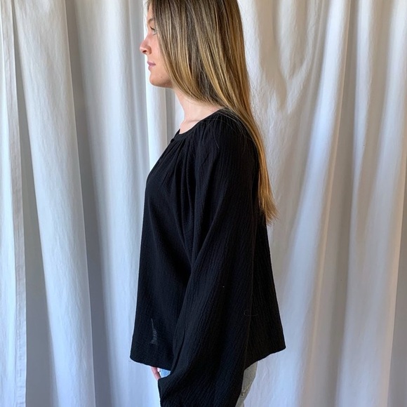 Rodebjer Casuarina Minimal Drapey 100% Cotton Blouse Top Brand new with tags. - Picture 2 of 7